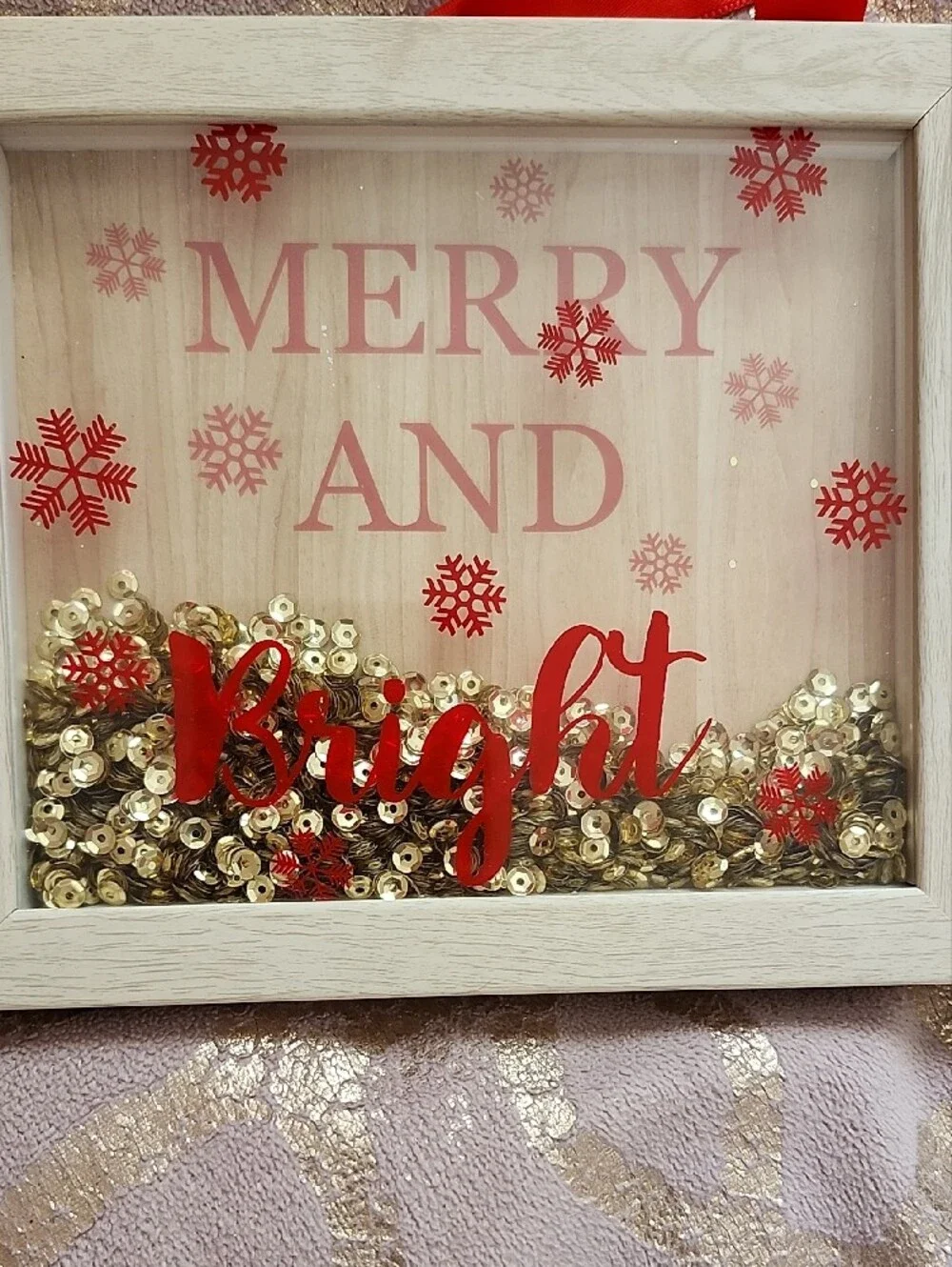 Festive Red Decorative Faux Birds - Holiday Table & Tree Accents & Mini Lights